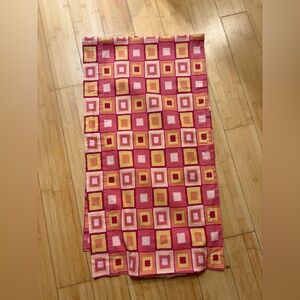 Colorful Geometric Vintage Valance Cotton